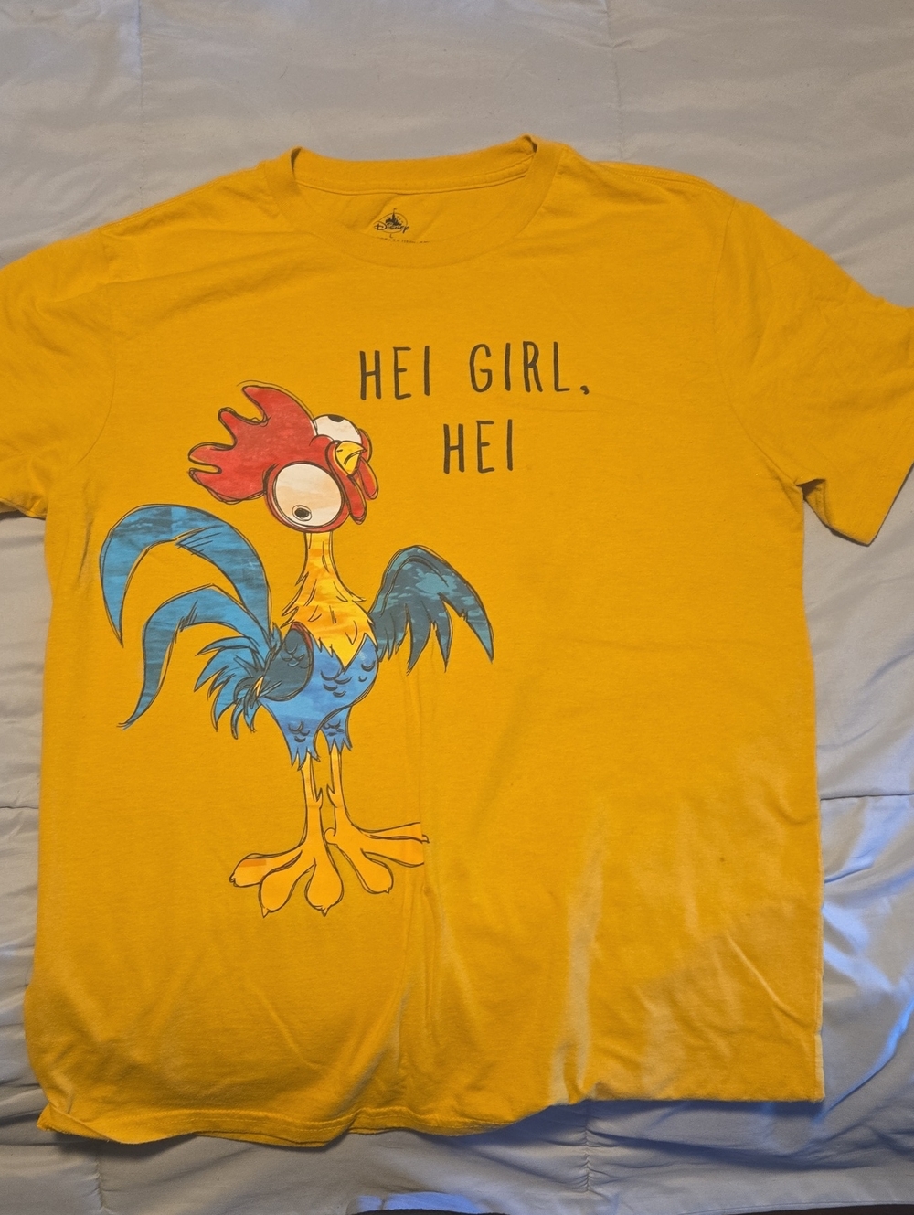 Disney Yellow HEI HEI Tee Shirt